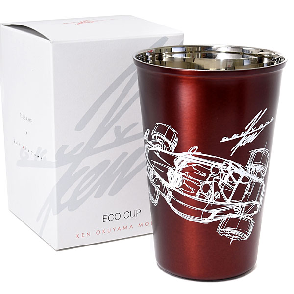 KEN OKUYAMA DESIGNエコカップ(レッド)