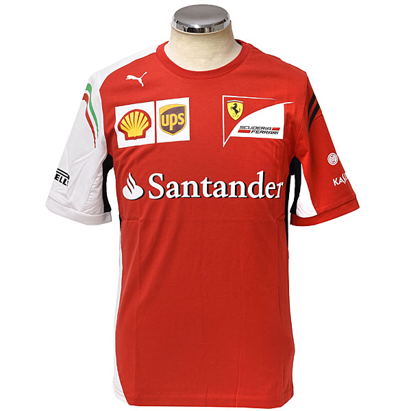 Scuderia Ferrari 2014 Team T-Shirts(Drivers Version)