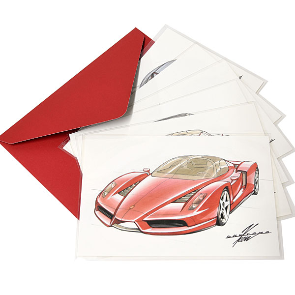 KEN OKUYAMA DESIGNオリジナルスケッチポストカード6点セット Type A