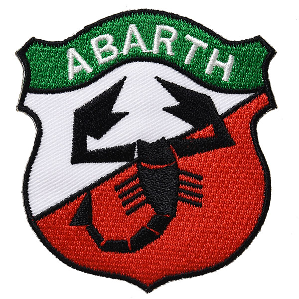ABARTH Old Emblem Tach (White/Red)