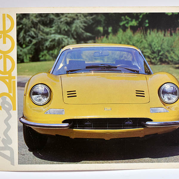 Ferrari Dino 246GT Sales Catalogue(1970) Euro Type2 First Print