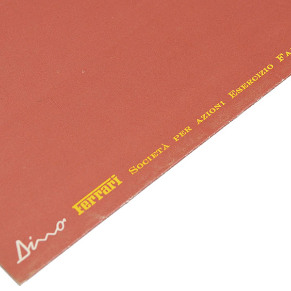 Ferrari Dino 246GT Sales Catalogue(1970) Euro Type2 First Print