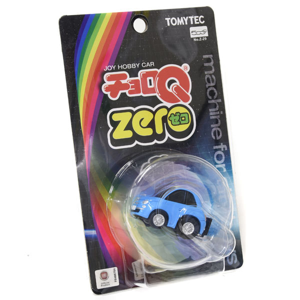Choro Q zero FIAT 500C(Sky Blue)