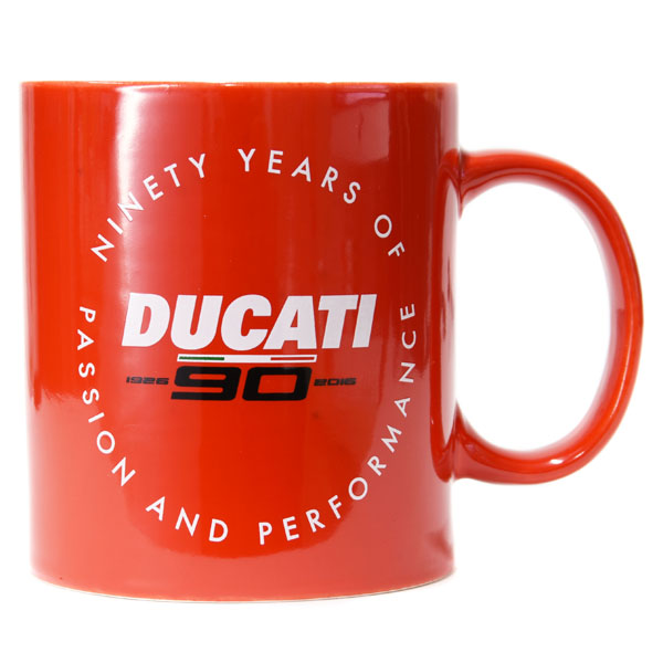 DUCATI純正90周年記念マグカップ