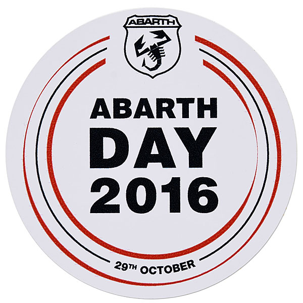 ABARTH DAY Sticker
