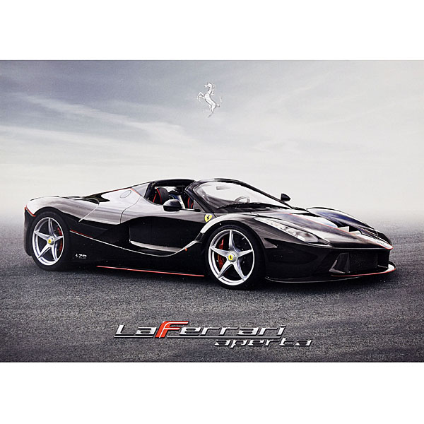 La Ferrari Aperta Presentation card