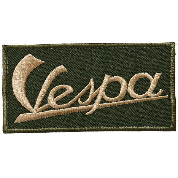 Vespa Logo Patch(Green)