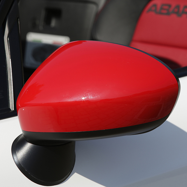 ABARTH Genuine 124spider Mirror Cover(Red)<br><font size=-1 color=red>05/20到着</font>