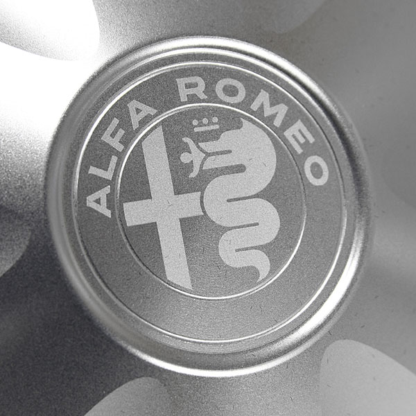 Alfa Romeo Aluminium Fuel Cap (NEW EMBLEM/TYPE A)