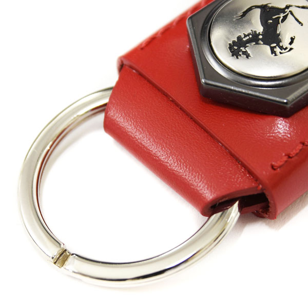 Ferrari Strap Shaped Keyring(Red)