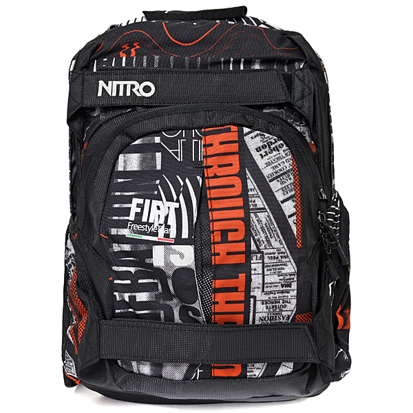 FIAT Freestyle TEAM Back Pack by NITRO(Gray&Red)