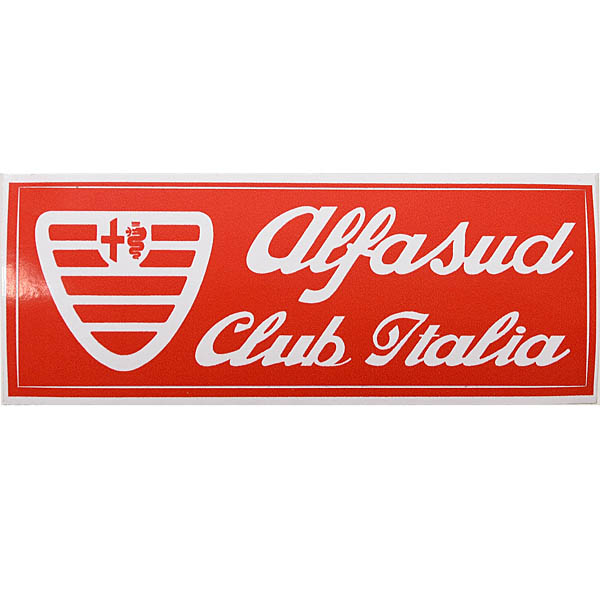 Alfasud Club Italiaステッカー