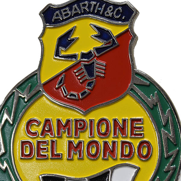 ABARTH CAMPIONE DEL MONDO Emblem(Paint Type)
