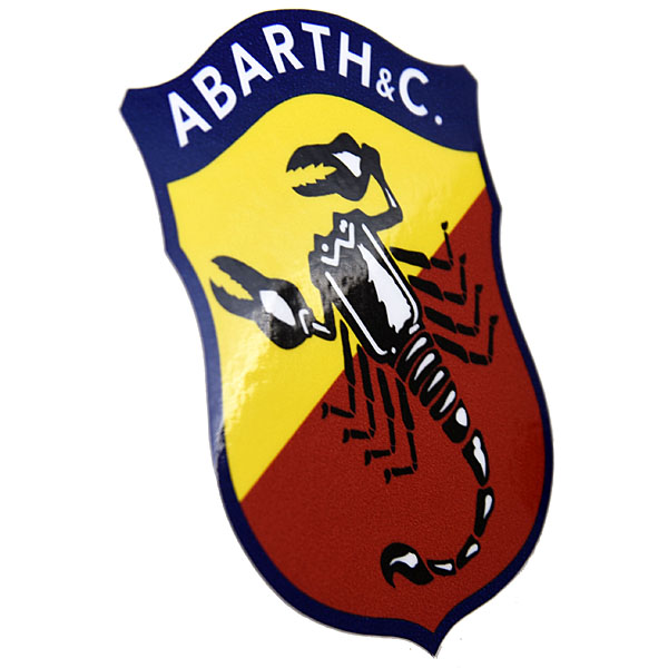 ABARTH&C Emblem Sticker 
