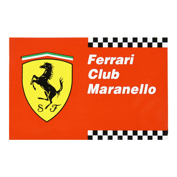 Ferrari Club Maranello Sticker(90mm*58mm)