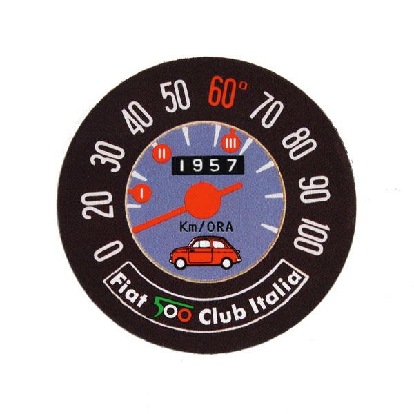 FIAT 500 CLUB ITALIA Magnet(Meter)
