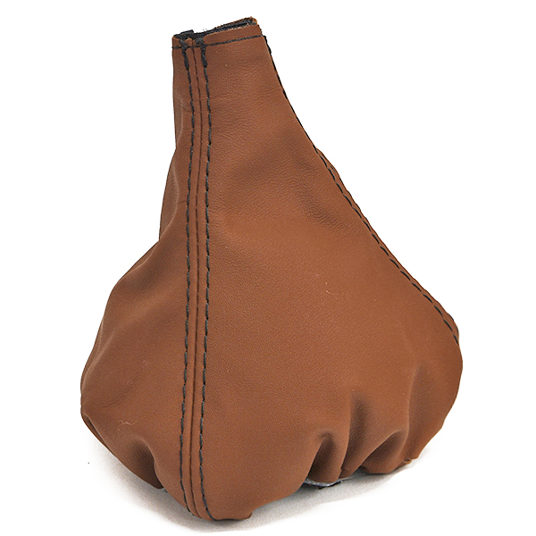 FIAT/ABARTH 500/595 Leather Shift Boot(Brown)