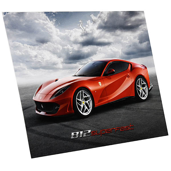 Ferrari 812 Superfast Presentation Card