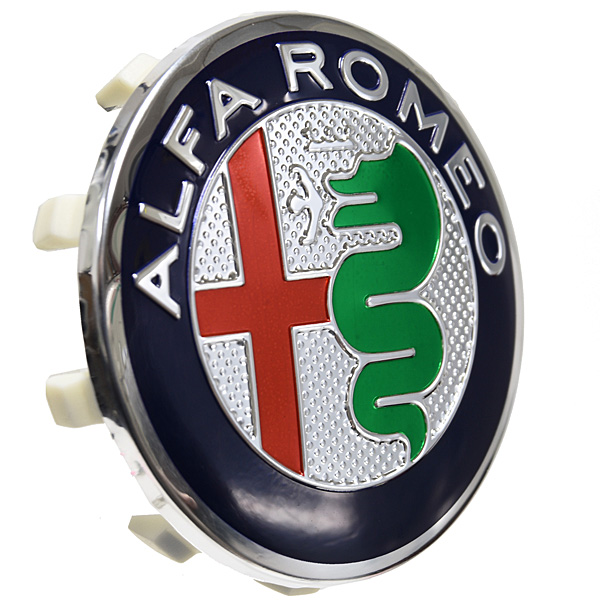 Alfa Romeo Newエンブレムホイールセンターキャップ(メタルエンブレム/Alfa 159/Brera/Spider/Giulietta)