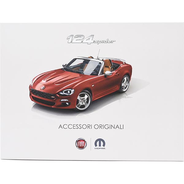 FIAT 124spider本国版アクセサリーカタログ