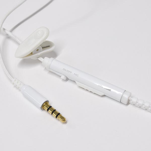 Lamborghini  Earphone (Zipper type /White)