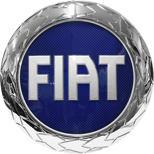 FIAT Emblem(Rear/Blue/85mm)