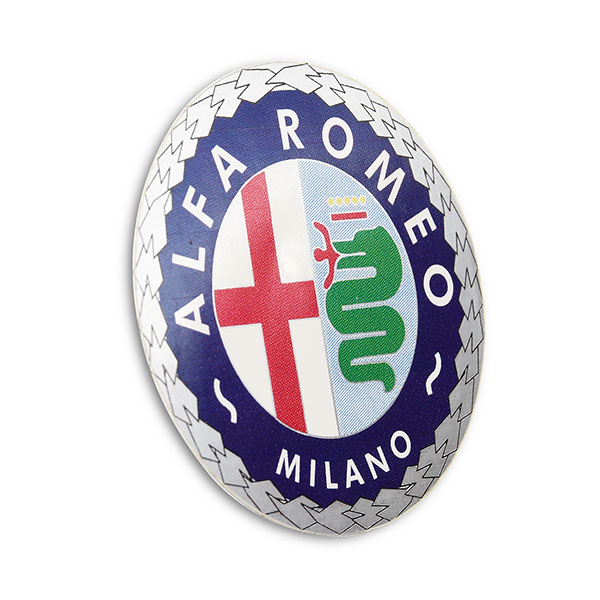 Alfa Romeo MILANO Emblem Shaped Sticker (51mm)