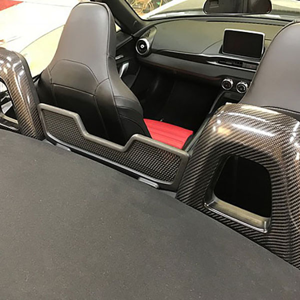 ABARTH 124 spiderカーボンロールバーカバーセット by THREE HUNDRED
