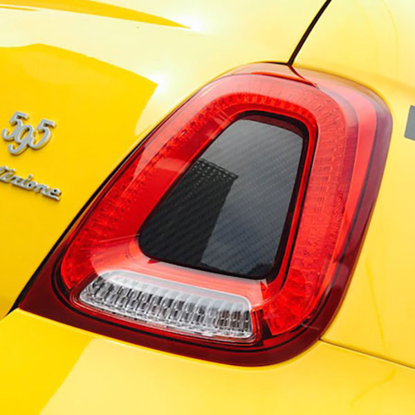 ABARTH 595カーボンテールレンズパネルセット by THREE HUNDRED