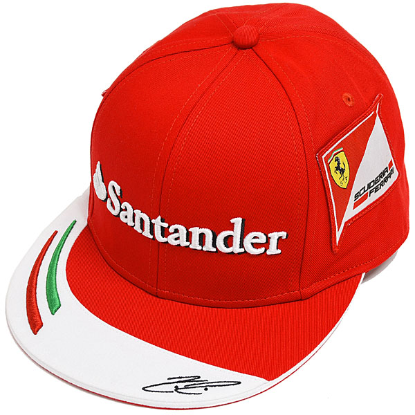 Scuderia Ferrari 2014ドライバー支給用ベースボールキャップ(Kimi Raikkonen)
