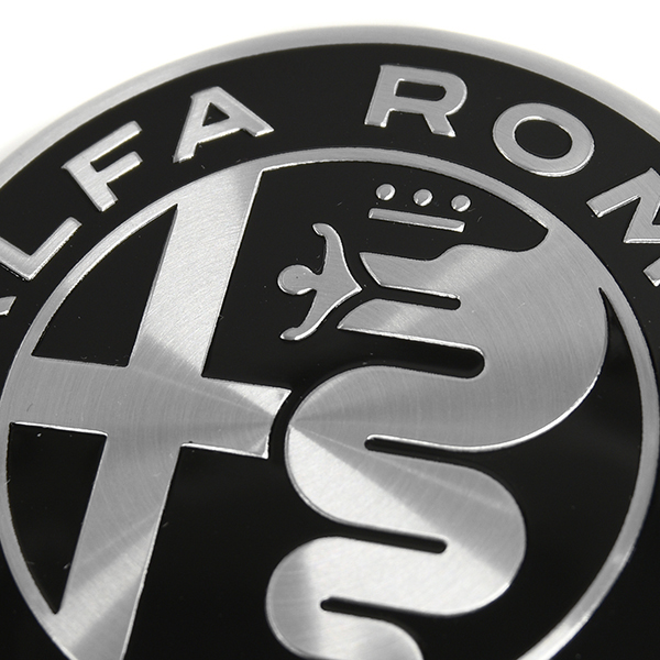 Alfa Romeo New Emblem(Monotone)Wheel hub cap(Alfa 159/Brera/Spider/Giulietta/GIULIA/Stelvio)