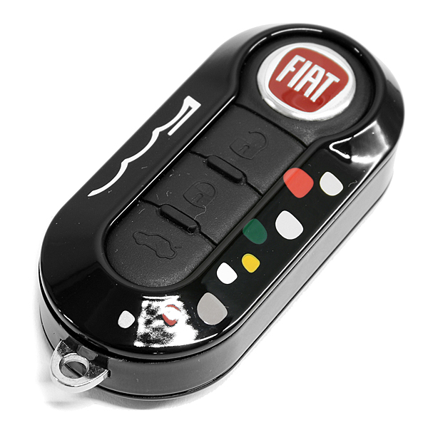 FIAT 500 Keycover(Dot/Black)