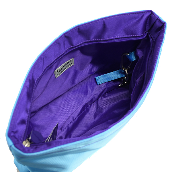 Vespa Official Nylon Clutch Bag(Blue)