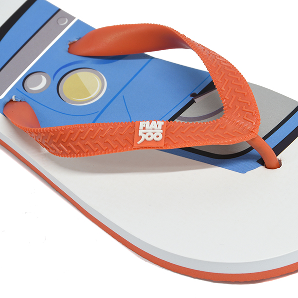 FIAT Nuova 500 Beach Sandal(Blue)