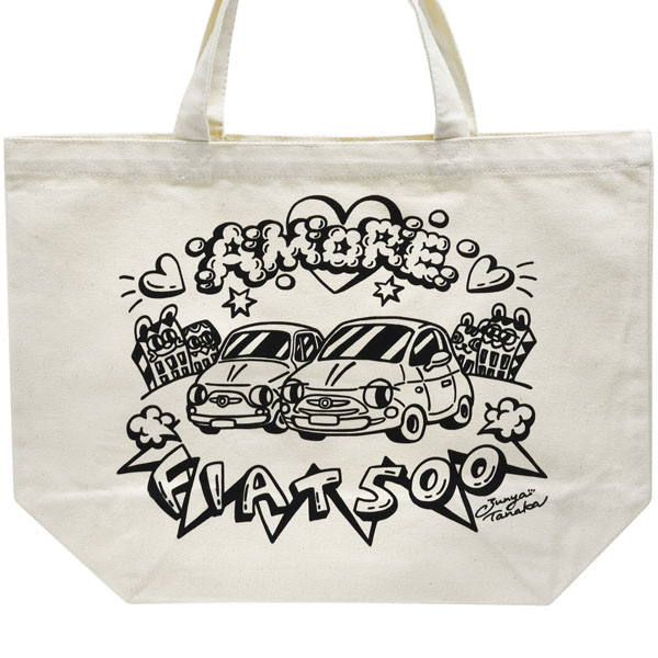 FIAT 500 coloring Tote Bag