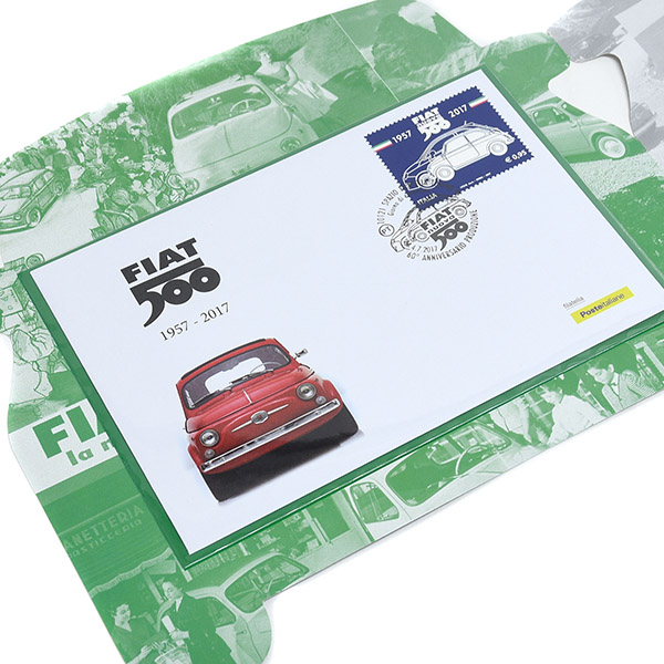 FIAT 500 60th Memorial Stamp Set