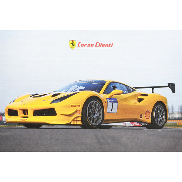 Ferrari 488 Challenge Tecnical Card