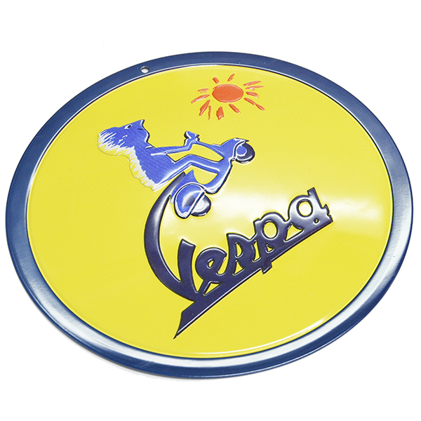 Vespa Official Display Plate(Vespa Sun)
