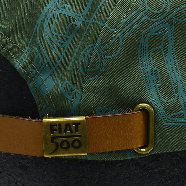 FIAT Nuova 500 Baseball Cap(Green)