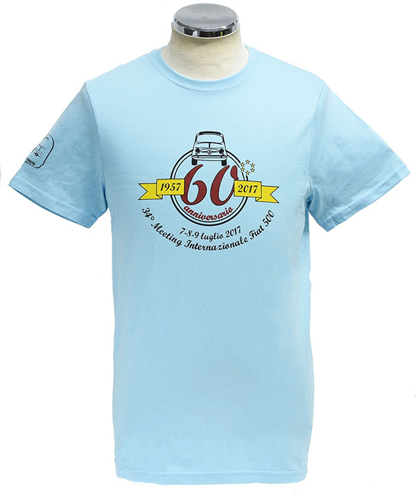 FIAT 500 CLUB ITALIA FIAT 500 60 anni Memorial T-Shirts