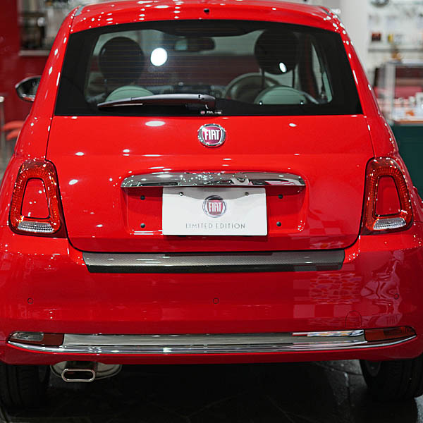 FIAT 500(series 4) Rear Bumper Protector(Carbon Look)<br><font size=-1 color=red>05/20到着</font>