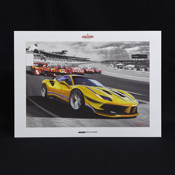 Ferrari Finali Mondiali 2016 Memorial Poster Set by Enzo Naso