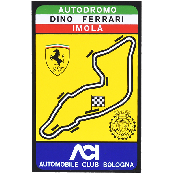 Ferrari IMOLA Pass Sticker