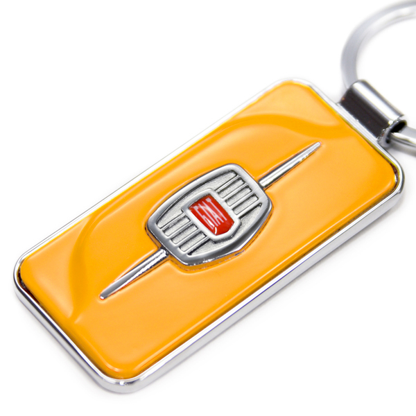 FIAT Nuova 500 Front Grill Keyring(yellow)