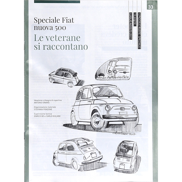 Le veterane si raccontano FIAT 500 CLUB ITALIA Special Issue