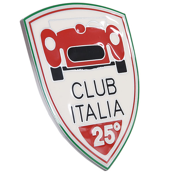 Alfa Romeo 4C CLUB ITALIA side Emblem-CLUB ITALIA 25anni Anniversaio-