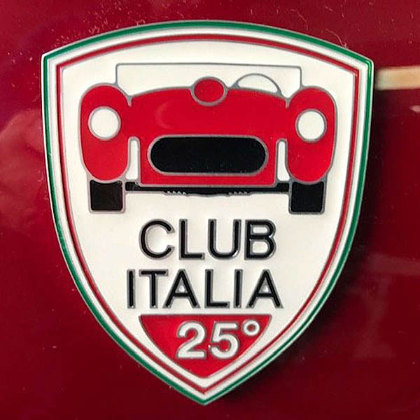 Alfa Romeo 4C CLUB ITALIA side Emblem-CLUB ITALIA 25anni Anniversaio-