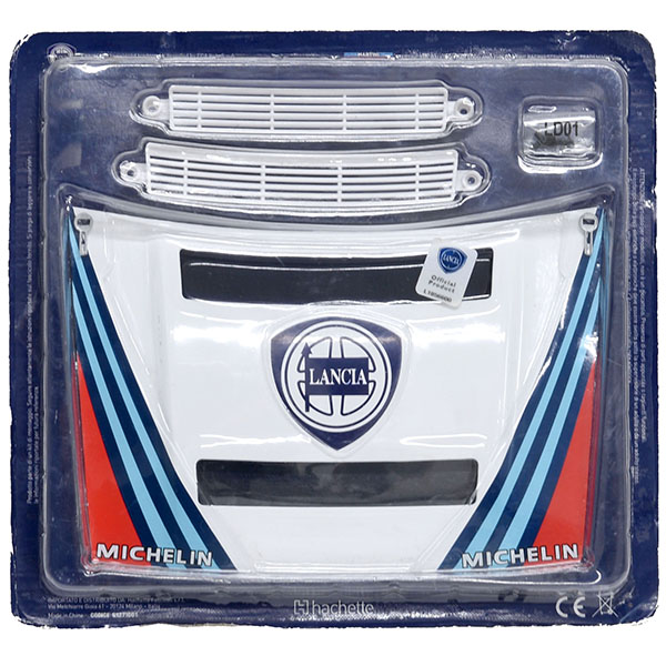 1/8 DELTA HF integrale 16V Miniature Bonnetto Hood by Hachette