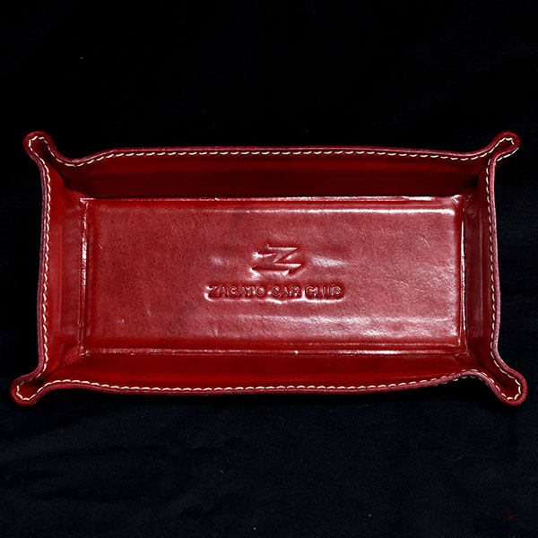 ZAGATO CAR CLUB Leather Tray