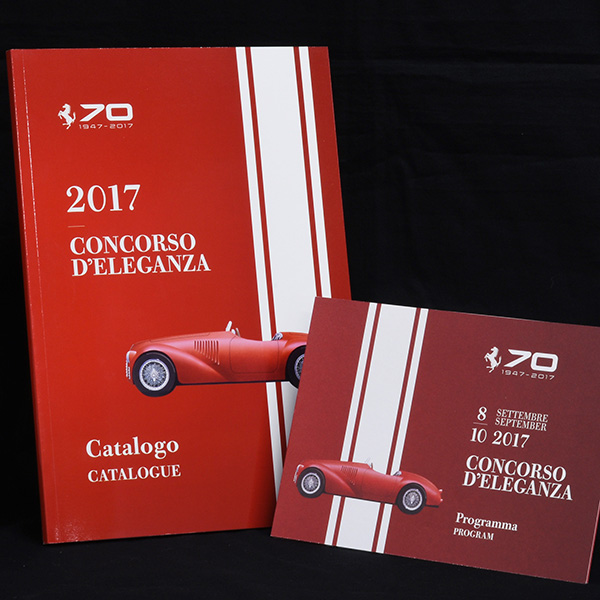 FERRARI HOLDS 70TH ANNIVERSARY CELEBRATIONS Concorso d'eleganza Catalogue